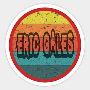 retro Eric Gales Sticker